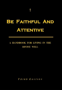 Be Faithful and Attentive (cover)