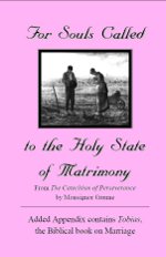 For Those Called to the Holy State of Matrimony Printable Booklet