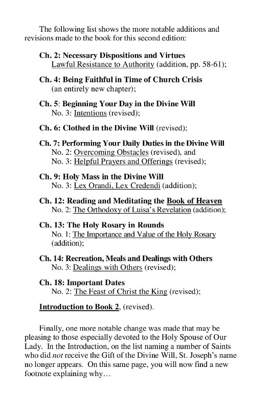 Be Faithful and Attentive 2nd Ed. Revisions