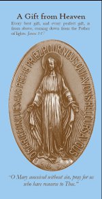 Miraculous Medal Leaflet